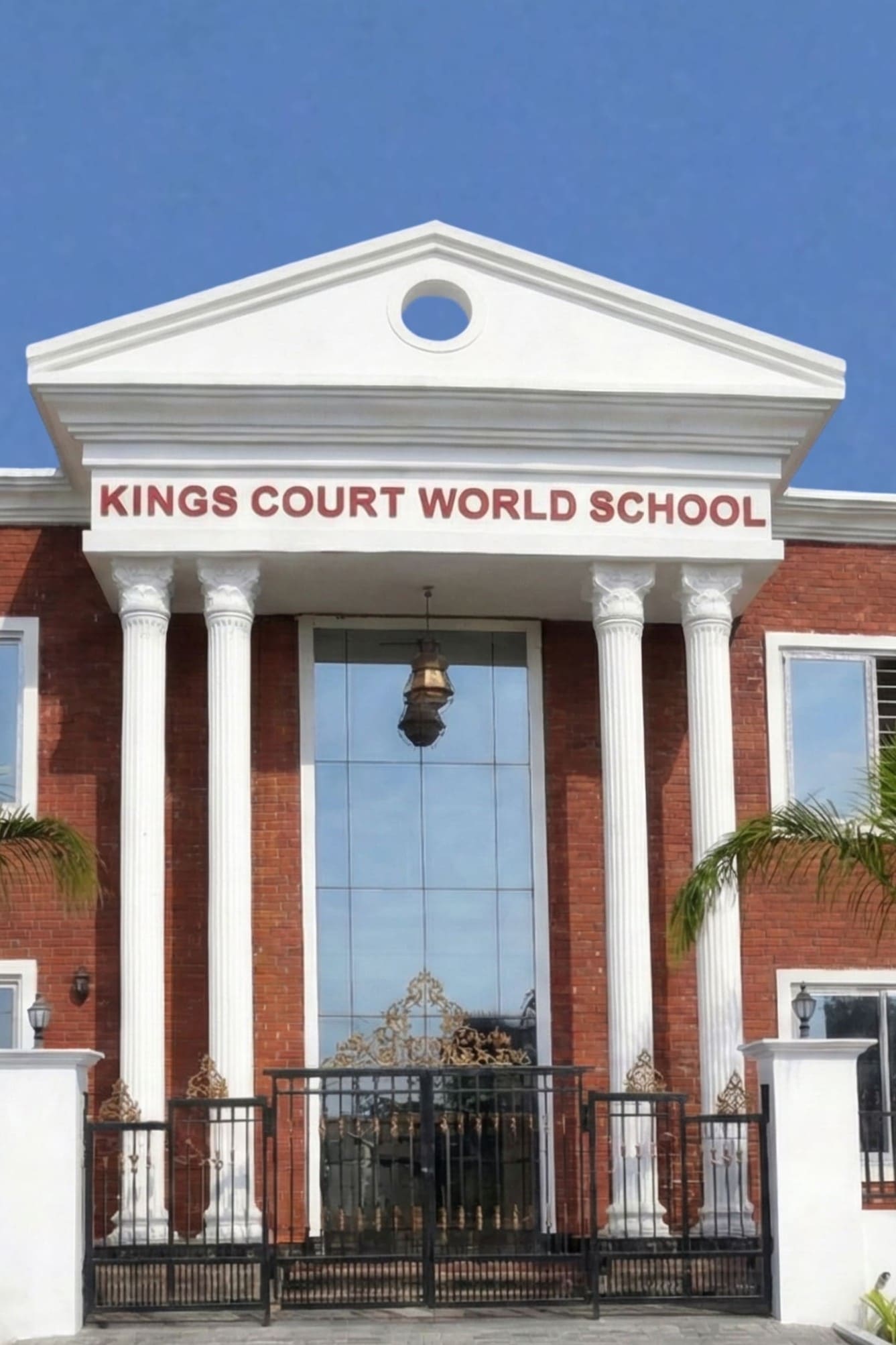 Children engaged in inquiry-based learning with Reggio-inspired materials at Kings Court World School